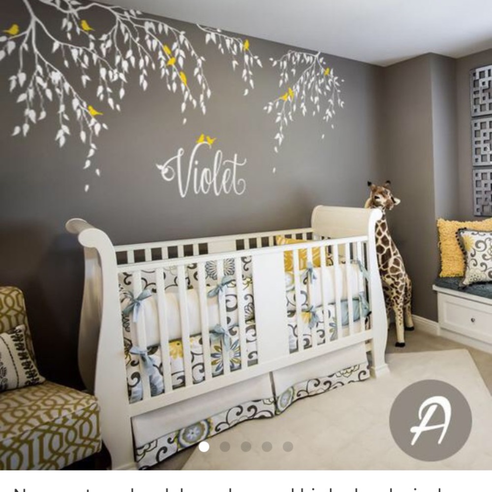 Vinyl Tree Decal for Nursery or Bedroom